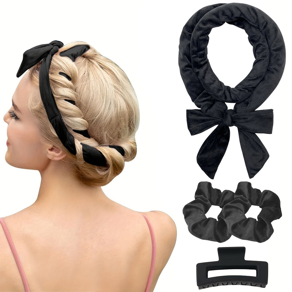 Premium Overnight Heatless Curling Set